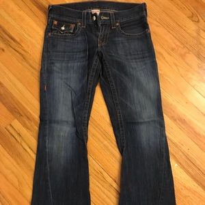 Dark blue men’s true religion jeans size 29